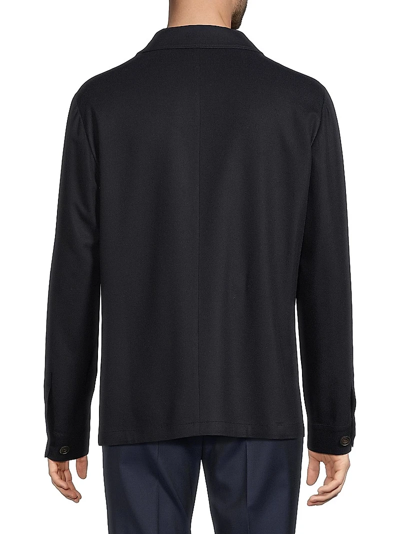 Wool Shirt Jacket