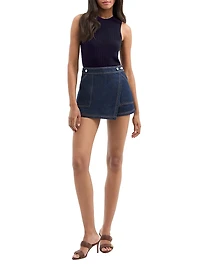 Jerrel Rib-Knit Merino Wool Tank