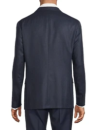 Mini Check Wool Sport Coat