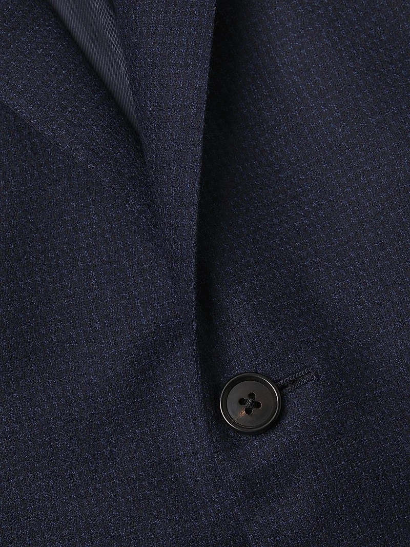 Mini Check Wool Sport Coat