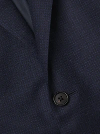 Mini Check Wool Sport Coat