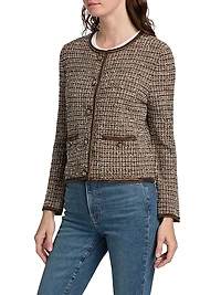 Brisa Bouclé Tweed Lady Jacket