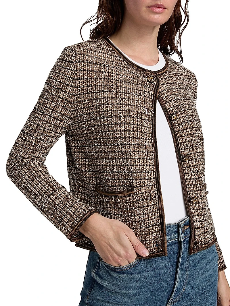 Brisa Bouclé Tweed Lady Jacket