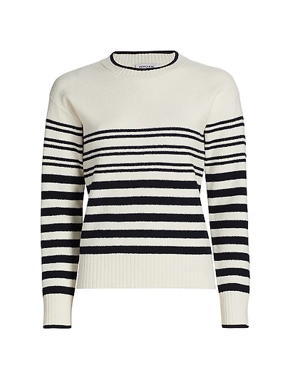 Rielly Striped Crewneck Sweater