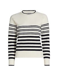 Rielly Striped Crewneck Sweater