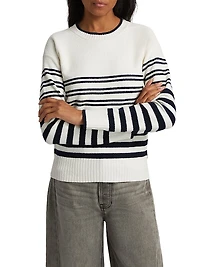 Rielly Striped Crewneck Sweater