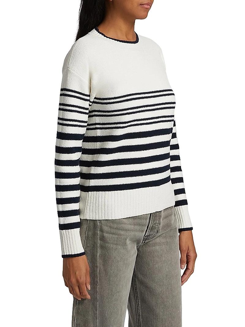 Rielly Striped Crewneck Sweater