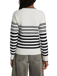 Rielly Striped Crewneck Sweater