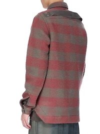 Plaid Wool Overshirt