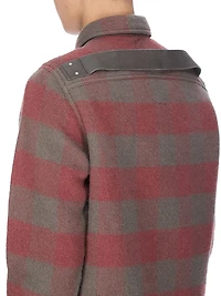 Plaid Wool Overshirt