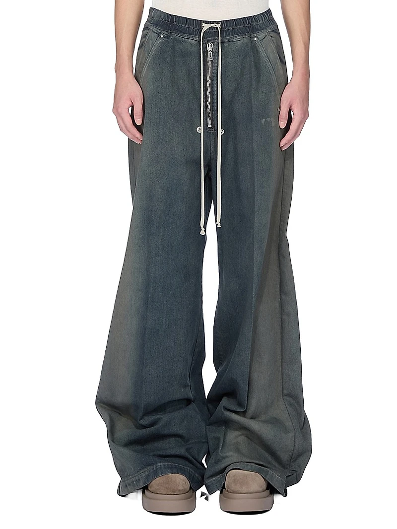 Bela Wide-Leg Denim Pants