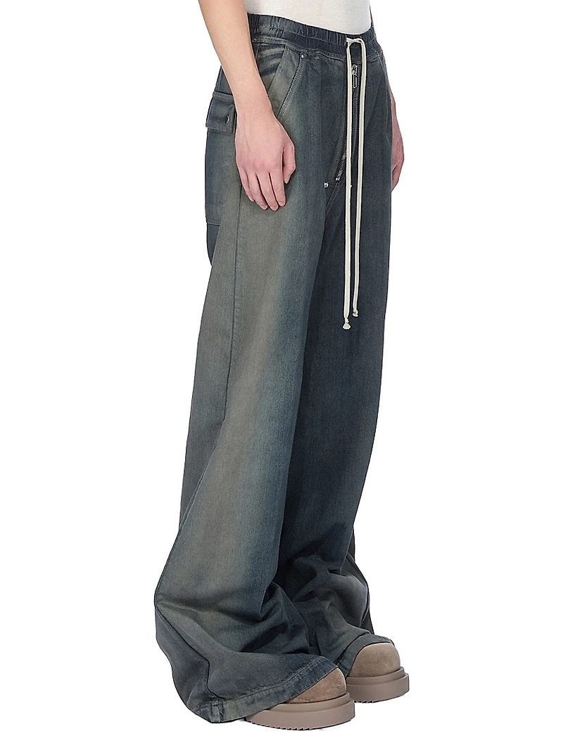 Bela Wide-Leg Denim Pants