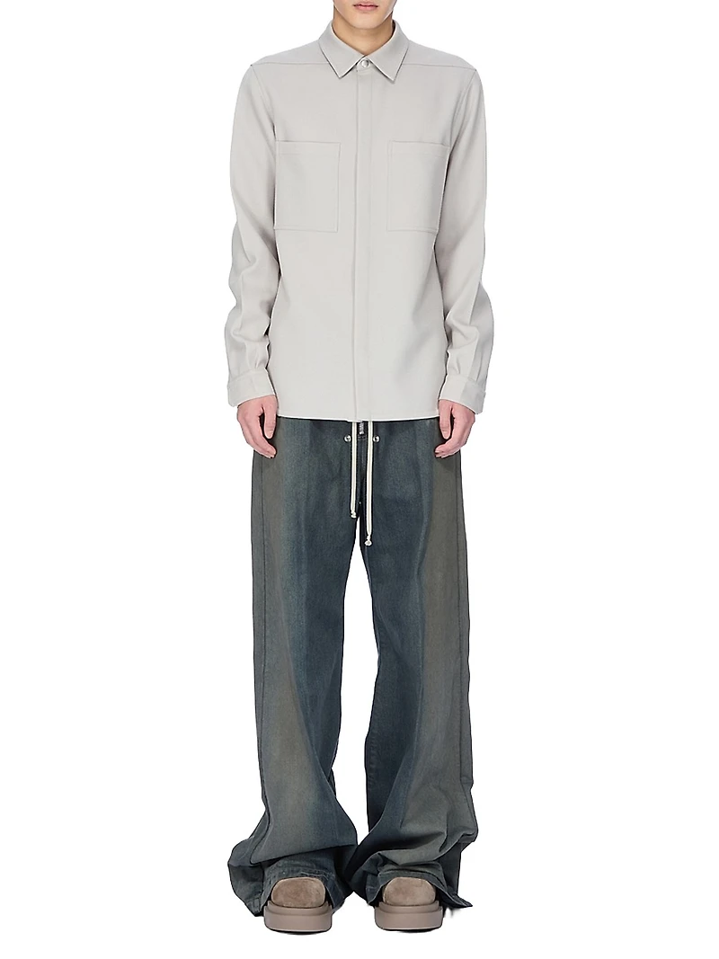 Bela Wide-Leg Denim Pants