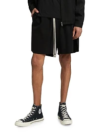 Drawstring Cotton Boxer Shorts