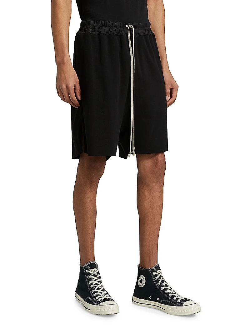 Drawstring Cotton Boxer Shorts