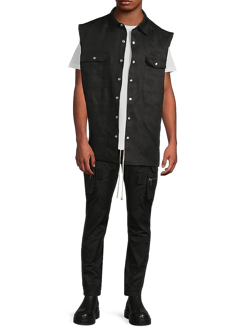 Mastodon Stretch-Cotton Cargo Pants