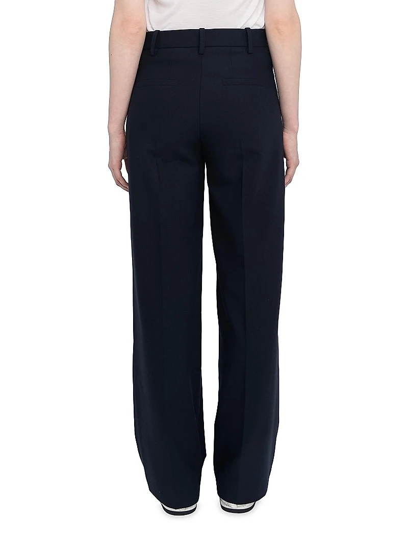 Panol Tailleur Strass Woven Wide-Leg Pants