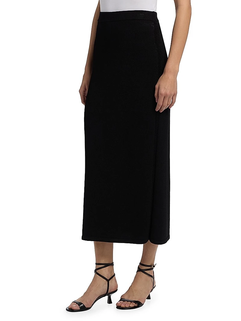 Sander Pencil Midi-Skirt