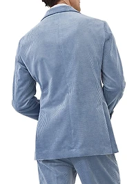 Comfort Cotton and Cashmere Corduroy Deconstructed Cavallo Blazer