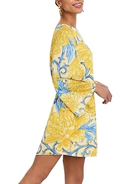 Cabo Belted Mini Caftan