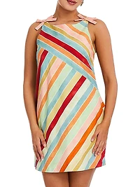 Payton Cabana Stripe Minidress