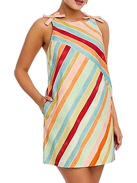 Payton Cabana Stripe Minidress
