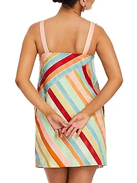 Payton Cabana Stripe Minidress