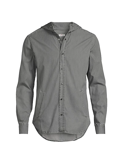 Mariano Hooded Chambray Shirt
