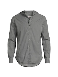Mariano Hooded Chambray Shirt