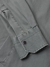 Mariano Hooded Chambray Shirt