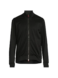 Shiny Jersey Swim Jacket