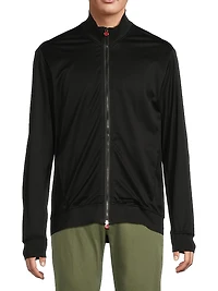 Shiny Jersey Swim Jacket