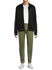 Shiny Jersey Swim Jacket