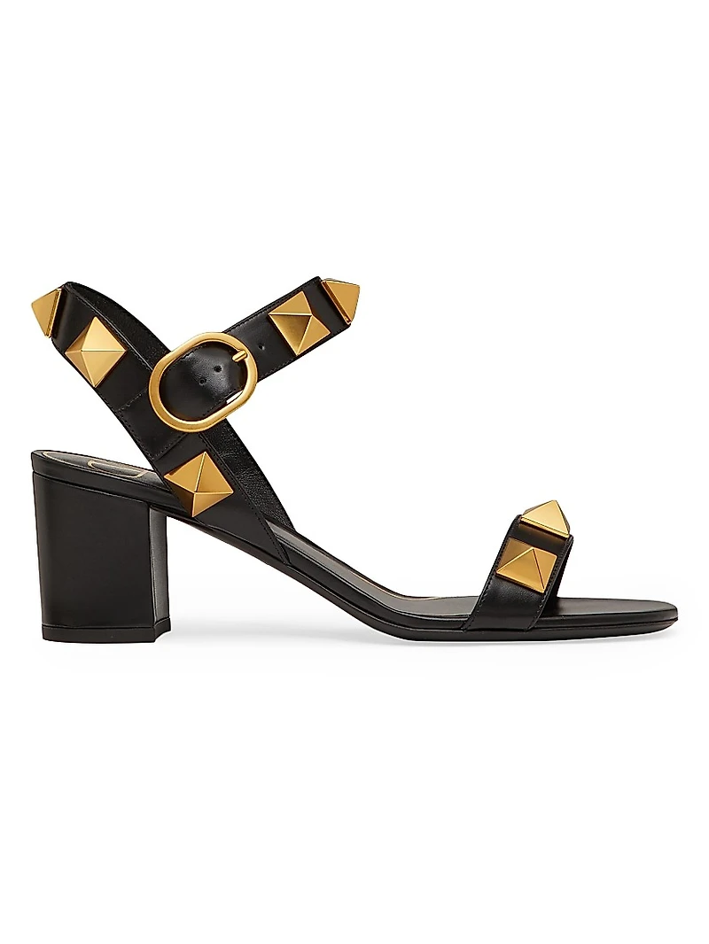 Roman 60MM Stud Calfskin Sandals