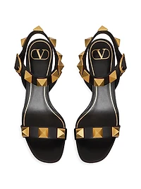 Roman 60MM Stud Calfskin Sandals