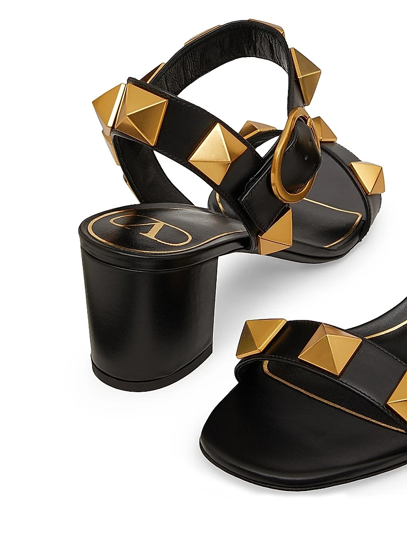 Roman 60MM Stud Calfskin Sandals
