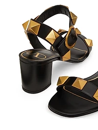 Roman 60MM Stud Calfskin Sandals