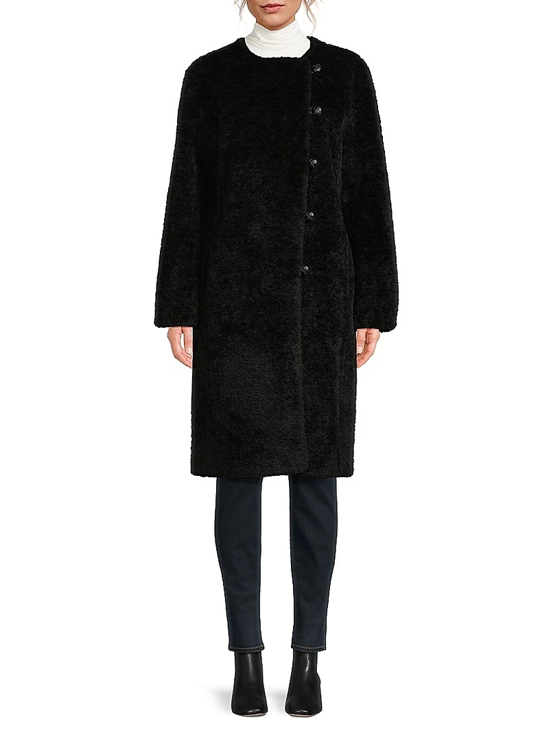 Sami Faux-Shearling Coat