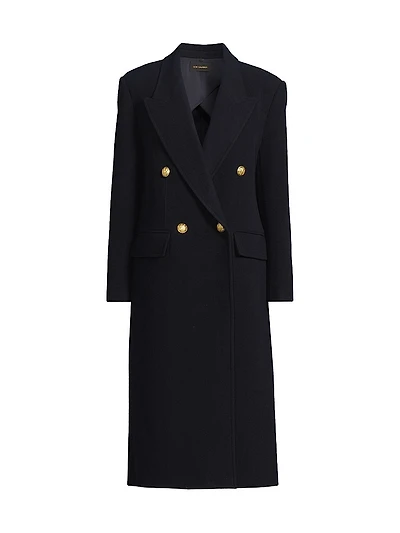 Grayson Wool Double-Breasted Coat