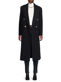 Grayson Wool Double-Breasted Coat