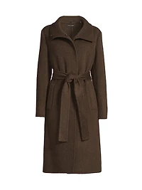 Muraca Double-Faced Tie-Waist Coat