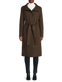 Muraca Double-Faced Tie-Waist Coat