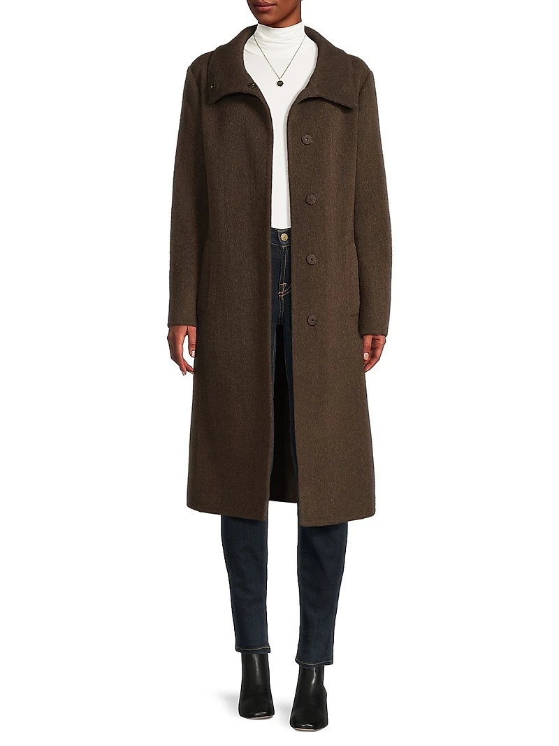 Muraca Double-Faced Tie-Waist Coat