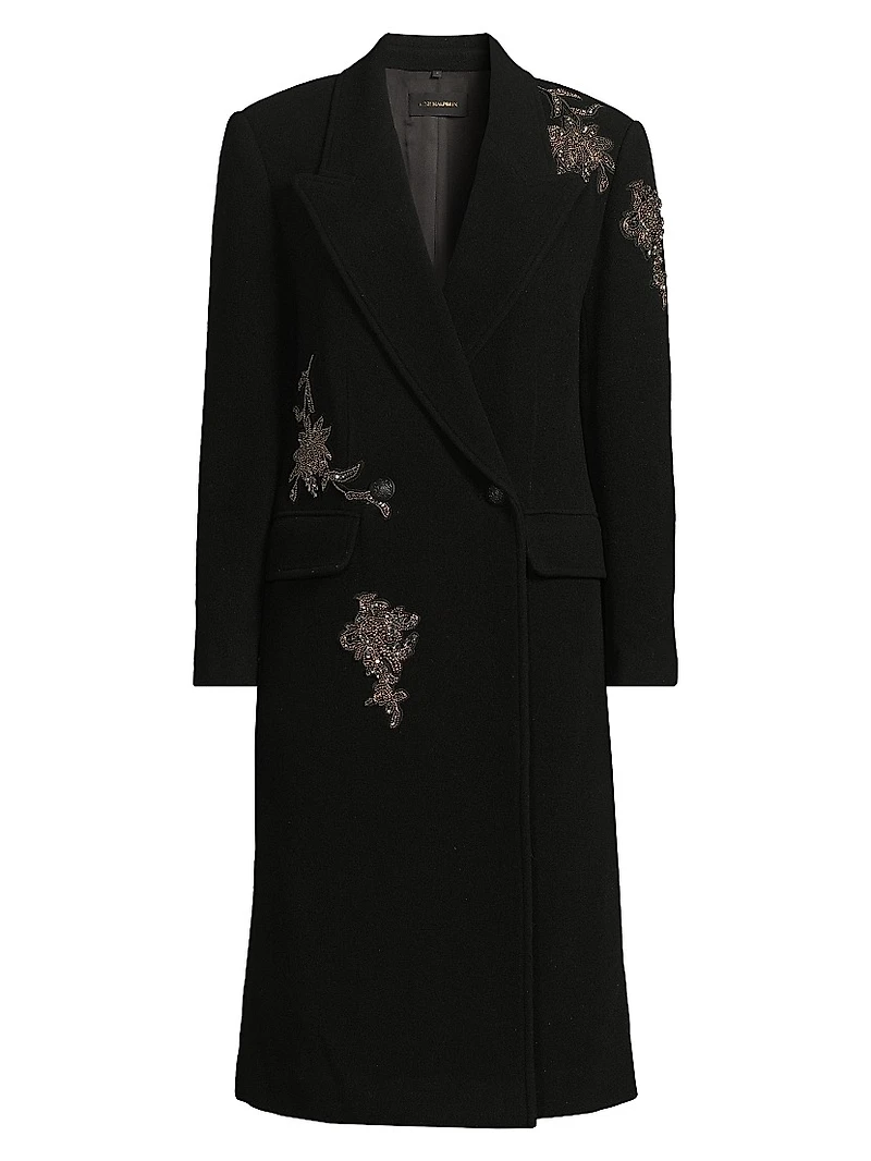 Mayer Double-Faced Wool Double-Breasted Coat