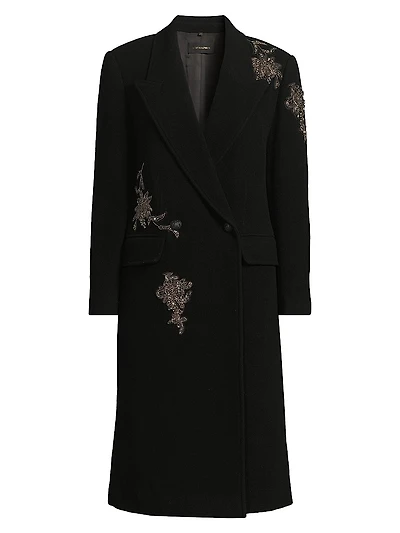 Mayer Double-Faced Wool Double-Breasted Coat
