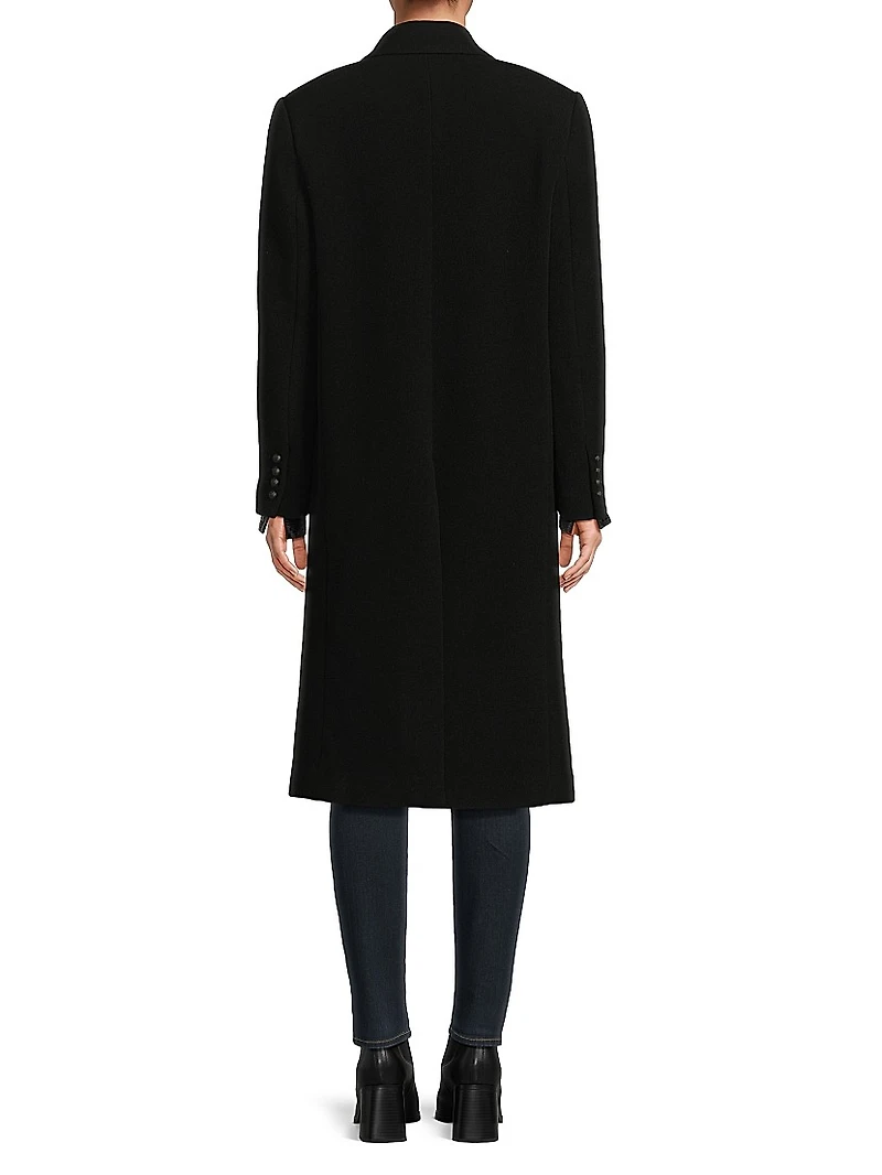 Mayer Double-Faced Wool Double-Breasted Coat