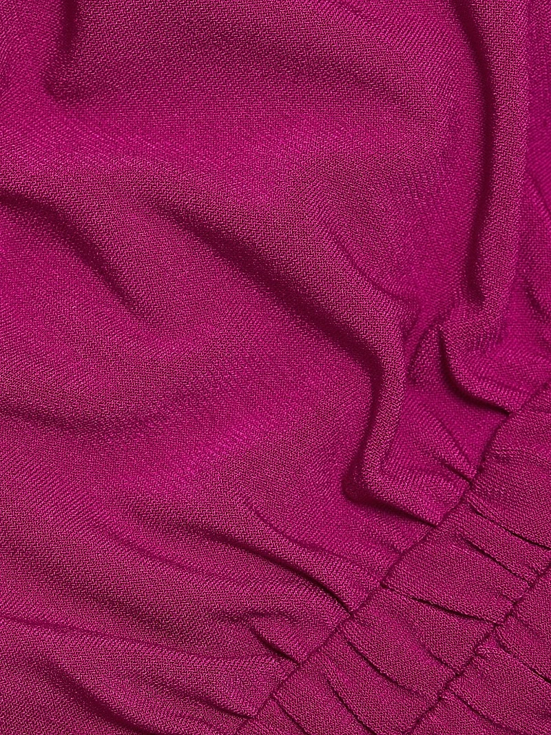 Misha Jersey Ruched Maxi Dress