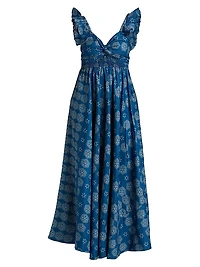 Ibukun Printed Midi-Dress