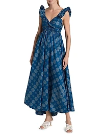 Ibukun Printed Midi-Dress