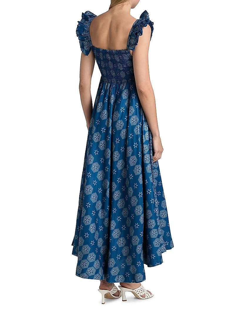Ibukun Printed Midi-Dress